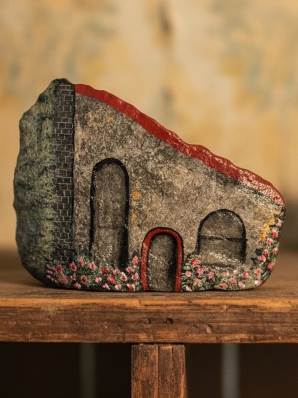 Handcrafted Stone Art
Painted Rock
Artist June Crowe
Original!